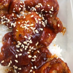 ไก่ผัดซอสเกาหลี