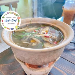 แกงเห็ดรวมใบย่านางสด