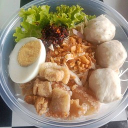 เส้นหมี่ขาวไก่ฉีก (ครบเครื่อง)