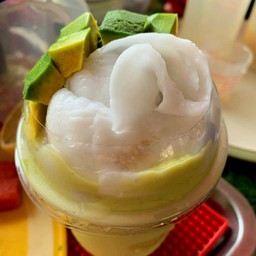 อะโวคาโด้มะพร้าวอ่อน