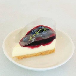 Blueberry cheese pie