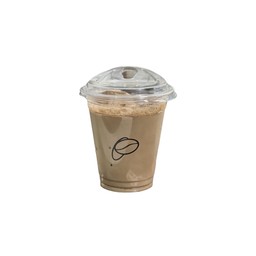 Iced Hojicha latte
