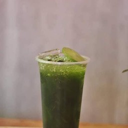 ชาเขียวมะนาว แก้ว 20 ออนซ์