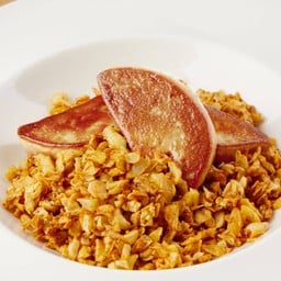 ตับห่านทอดกระเทียมพริกไทย (สูตรฟัวกราส์ฝรั่งเศส)