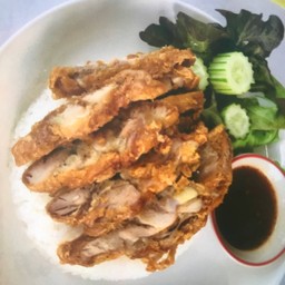 ข้าวไก่กรอบ