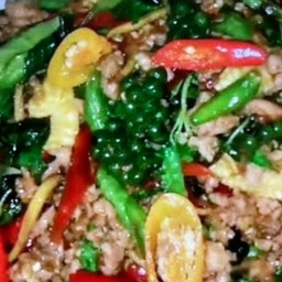 ข้าว ผัดฉ่าไก่