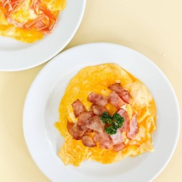 ข้าว+ไข่ข้น