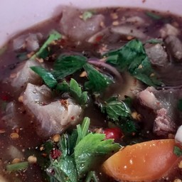 ต้มแซ่บเอ็นแก้วเนื้อรสจัด