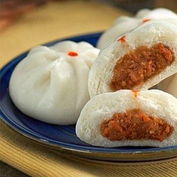 ซาลาเปาไส้หมูแดง 2 ลูก