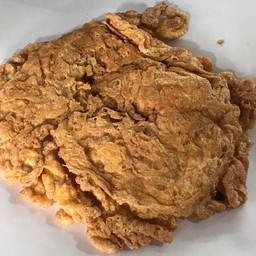 ข้าวไข่เจียวหมูสับราดข้าว(ไข่2ฟอง)