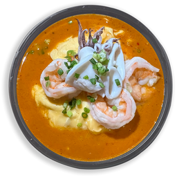 มาม่าต้มยำไข่ข้น