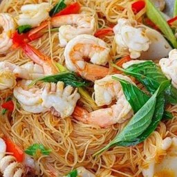 หมี่ขาวผัดขี้เมา