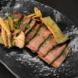 ลิ้นวัวย่างชิมิชูร์ริซอส