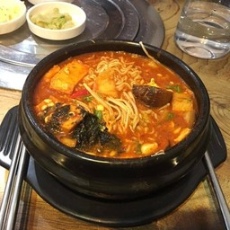 บะหมี่กิมจิเกาหลี