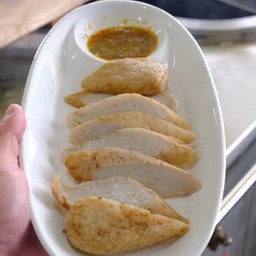 ฮื่อก้วยลวก + น้ำจิ้มซีฟู้ด