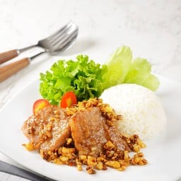 ข้าวเนื้อทอด (สูตรเกาหลี)