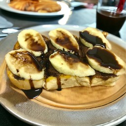 กล้วยนูเทลล่า (ปังแผ่น)1แผ่น