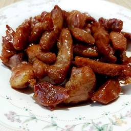 หมูแดดเดียว 6 พวง