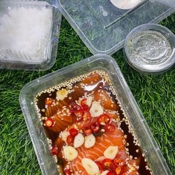 แซลม่อนดองซีอิ๊วญี่ปุ่น