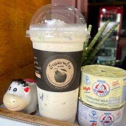 นมหมีปั่น+ปีโป้