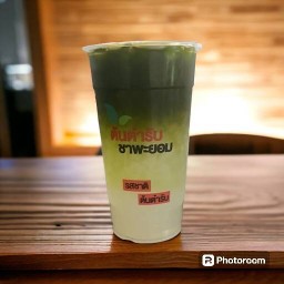 ชาเขียวลิ้นจี่