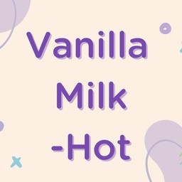 นมวานิลลา-Hot