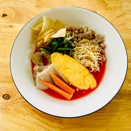 เตี๋ยวเย็นตาโฟ ไข่ม้วน