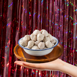 ลูกชิ้นหมู ลอยน้ำ