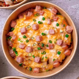 ข้าวไข่ข้นแฮม