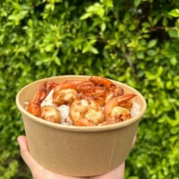 กุ้งขาว ทอดกระเทียม