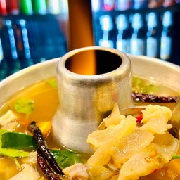 ต้มแซปเอ็นแก้วหม้อไฟ ตุ๋น 8 ชั่วโมง