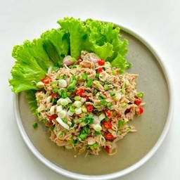 ยำทูน่าแซ่บ Tuna Spicy Salad