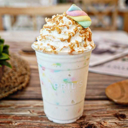 เรนโบว์เมลโล่ชีสเค้กเฟรปเป้