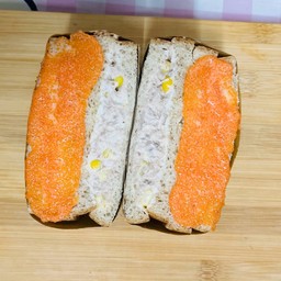 ทูน่า+ปูอัดไข่กุ้ง ไม่ผัก