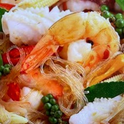 ผัดวุ้นเส้นขี้เมารวม