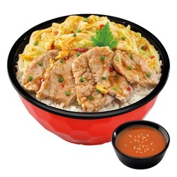 ชาบูเนื้อผัดแห้งซอสสุกี้ (เสิร์ฟพร้อมข้าวญี่ปุ่น)