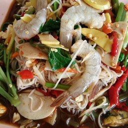 ตำป่ากุ้งสด