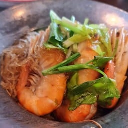 กุ้งอบวุ้นเส้น