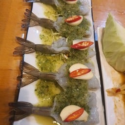 กุ้งแช่น้ำปลา