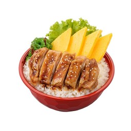 ข้าวหน้าไก่ย่างซอสเทอริยากิ