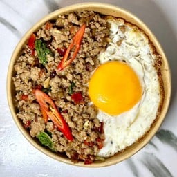 ข้าวกะเพราหมูสับ