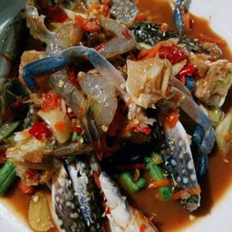 ตำปูม้ากุ้งสด