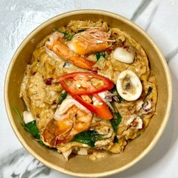 ข้าวไข่ข้นห่อหมกทะเล