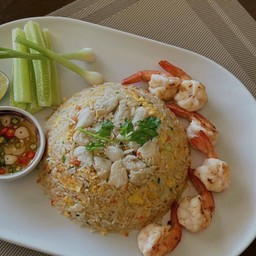 Ultimate Crab & Shrimp Fried Rice - Packed, Juicy & Full of Flavor
