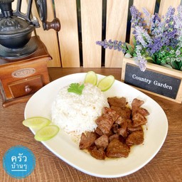 ตับ(หมู) ทอดกระเทียม (กับข้าว)