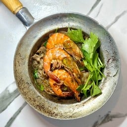 กุ้งอบวุ้นเส้น