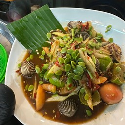 ตำหอยแครง