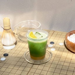 YUZU SPARKLING MATCHA