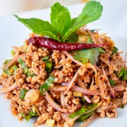 ลาบหมู สุก