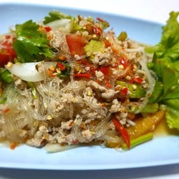 ยำวุ้นเส้นหมูสับ